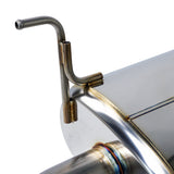Remark Axle-Back Exhaust Muffler Version QUIET Spec Double Wall Muffler - 2022-2026 Subaru WRX