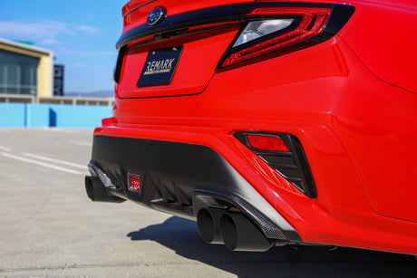 Remark Axle-Back Exhaust 4in Stealth Edition - 2022-2026 Subaru WRX