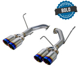 Remark Axle-Back Exhaust 4in Single Wall - 2022-2026 Subaru WRX