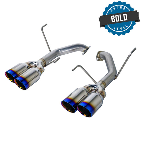Remark Axle-Back Exhaust 4in Double Wall - 2022-2026 Subaru WRX
