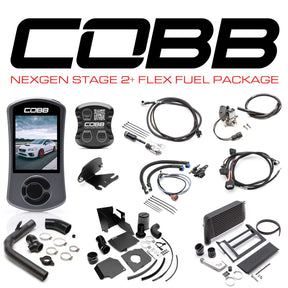 COBB NexGen Stage 2 + CAN Flex Fuel Power Package (SF Intake) - 2015-2017 Subaru WRX