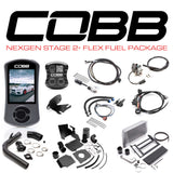 COBB NexGen Stage 2 + CAN Flex Fuel Power Package (SF Intake) - 2015-2017 Subaru WRX