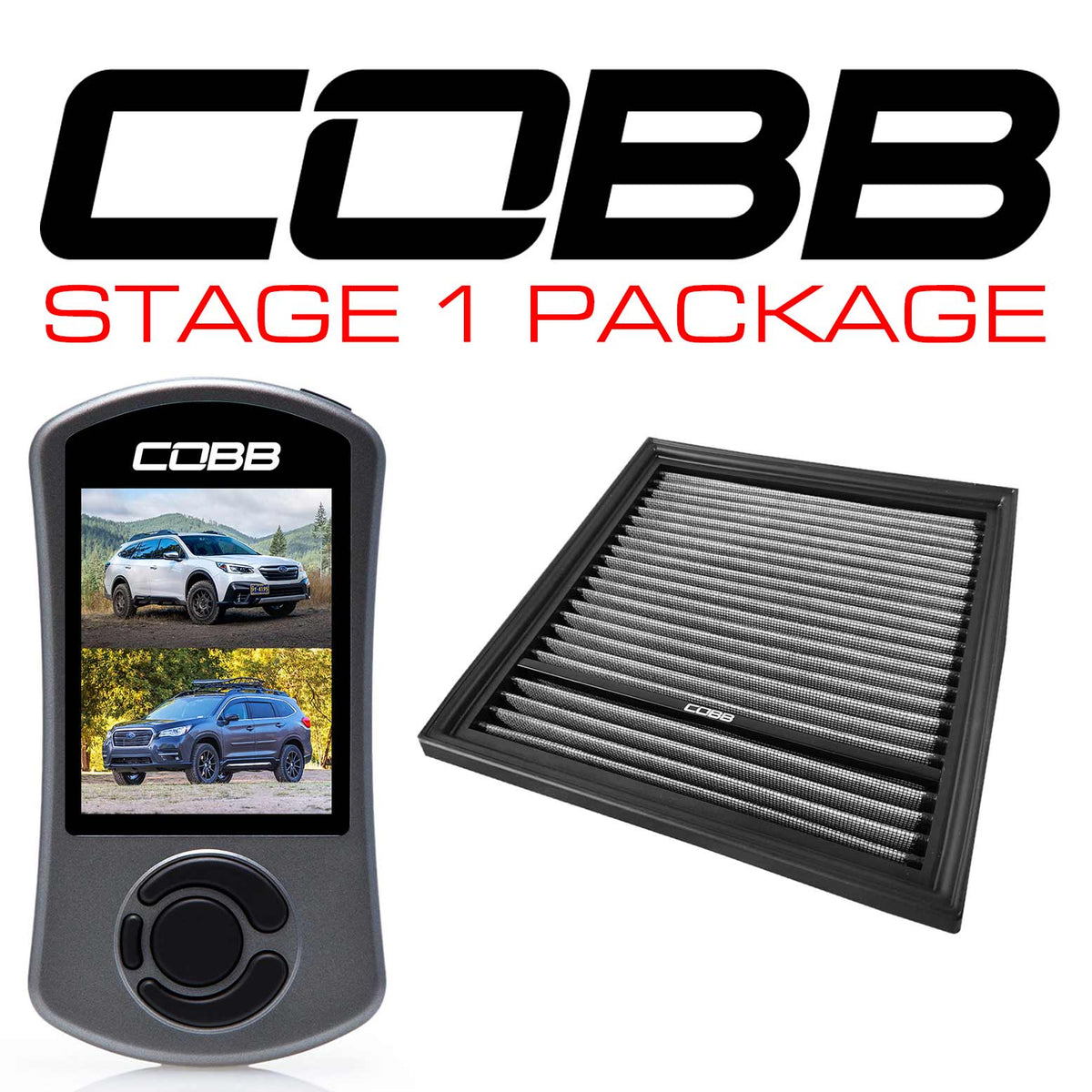 COBB Stage 1 Power Pkg - 2020-2022 Subaru Outback / 2019-2022 Ascent
