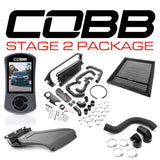 COBB Stage 2 Power Package w/ FMIC Matte CF Scoop - 2022-2025 Subaru WRX