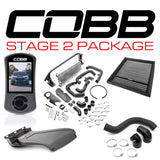 COBB Stage 2 Power Package w/ FMIC Matte CF Scoop - 2022-2025 Subaru WRX