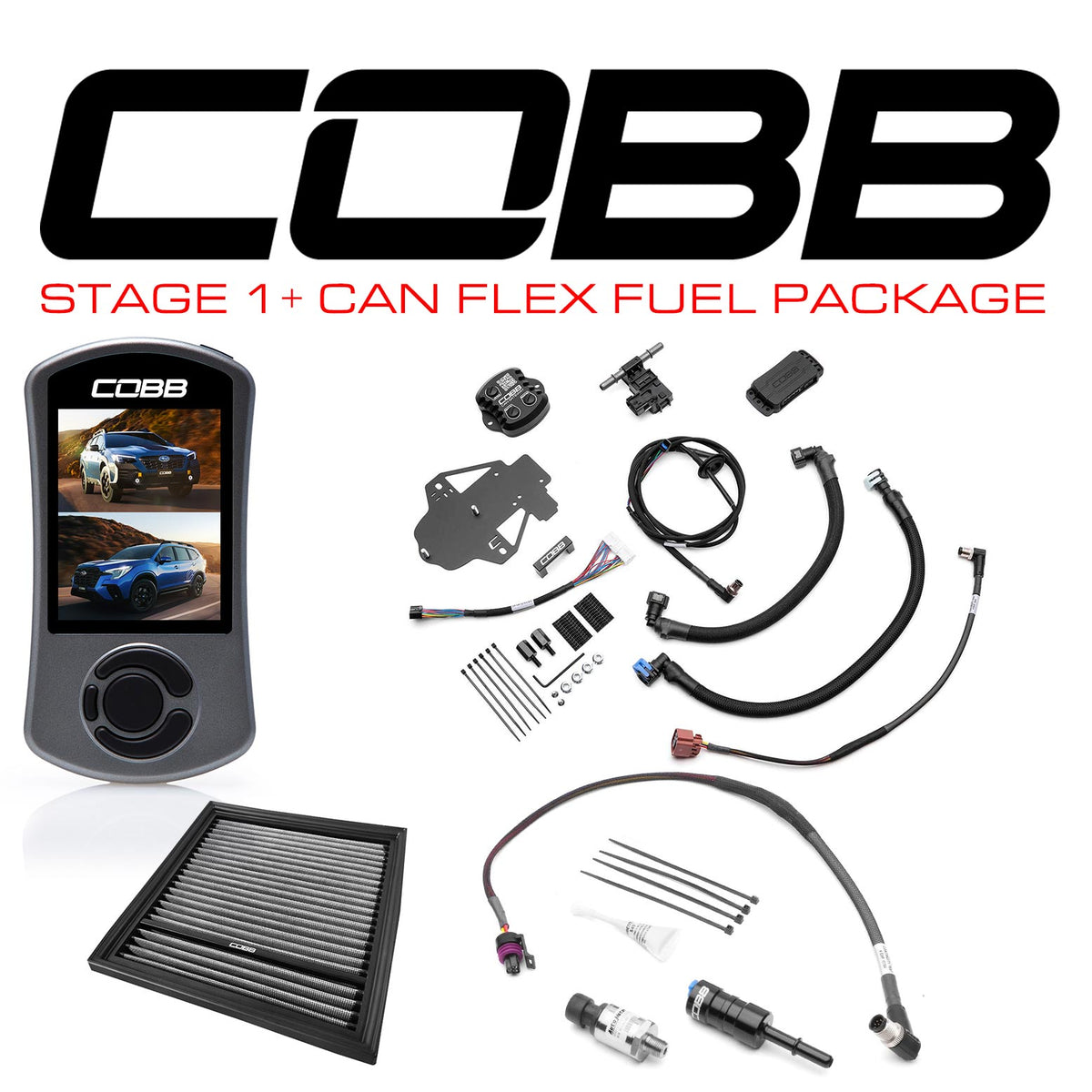 COBB Sport Stage 1+ CAN Flex Fuel Power Pkg - 2023-2025 Subaru Ascent