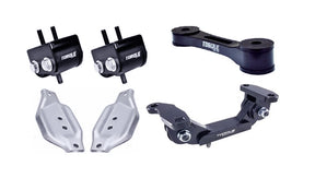 Torque Solution Engine Trans Pitch Mount Kit with Mount Plates - 2006-2015 Subaru WRX / 2006-2016 STI