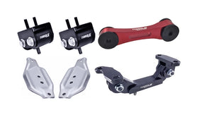 Torque Solution Engine Trans Pitch Mount Kit w/ Mount Plates - 2002-2014 Subaru WRX / 2004-2026 STI