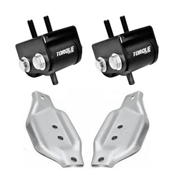 Torque Solution Engine Mounts with Mount Plates - 2006-2014 Subaru WRX / 2006-2021 STI