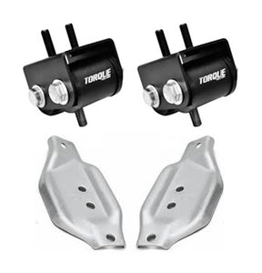 Torque Solution Engine Mounts with Mount Plates - 2006-2014 Subaru WRX / 2006-2021 STI