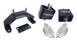 Torque Solution Solid Billet Engine/Transmission Mounts w/ Mount Plates - 2002-2014 Subaru WRX