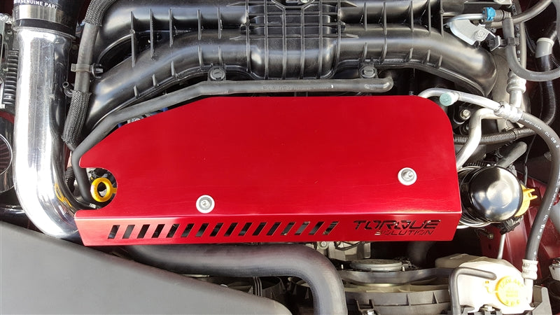 Torque Solution Engine Pulley Cover - 2015-2026 Subaru WRX