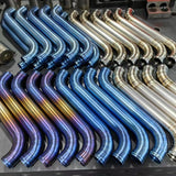 Torque Solution Titanium Radiator Pipe Kit (Purple) - 2022-2026 Subaru WRX
