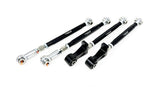 Torque Solution Rear Lateral Link Camber/Toe Arms (Black, Set of 4) - 2004-2007 Subaru Impreza WRX STI