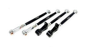 Torque Solution Rear Lateral Link Camber/Toe Arms (Black, Set of 4) - 2004-2007 Subaru Impreza WRX STI