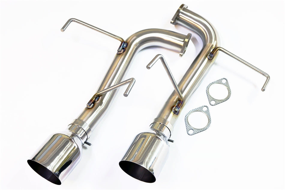 Torque Solution Stainless Axle Back Exhaust - 2015-2025 Subaru WRX / 2015-2021 STI