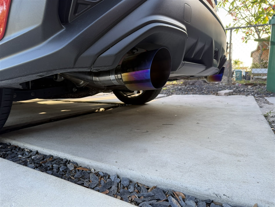 Torque Solution Titanium Axle Back Exhaust - 2015-2025 Subaru WRX / 2015-2021 STI
