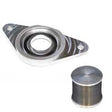 Torque Solution HKS Blow Off Valve Adapter Flange with Plug - 2002-2007 Subaru WRX / 2004-2019 STI