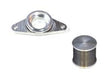 Torque Solution TiAL Blow Off Valve Adapter with Plug - 2002-2007 Subaru WRX / 2004-2021 STI
