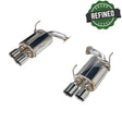 Remark Axle-Back Exhaust Muffler Version Double Wall Muffler - 2015-2021 Subaru WRX / 2015-2021 STI