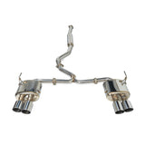 Remark Sports Touring Exhaust 4in Catback Non-Resonated Midpipe - 2015-2021 Subaru WRX / 2015-2021 STI