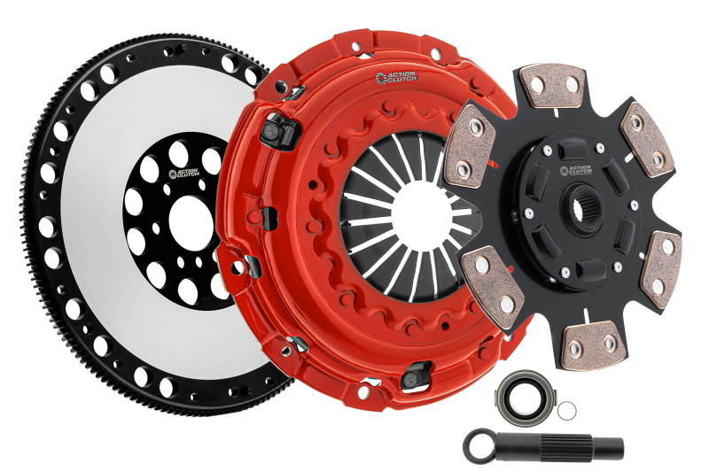 Action Clutch (EJ255) Turbo AWD Stage 5 Clutch Kit (2MS) w/ Lightened FW - 2005-2012 Subaru Legacy