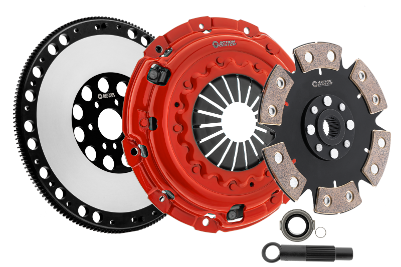 Action Clutch Spec B 2.5L (EJ255) T AWD Stage 6 Clutch (2MD) w/ Lightened FW - 2005-2006 Subaru Legacy