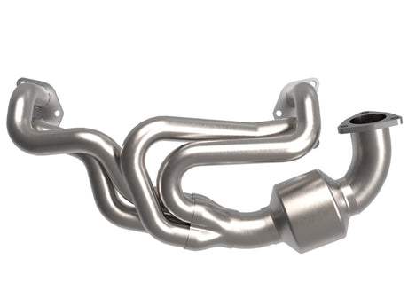 aFe Twisted Steel 304 Stainless Steel Header w/ Cat 2.4L - 2013-2019 Subaru Outback