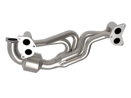 aFe Twisted Steel 304 Stainless Steel Header w/ Cat 2.4L - 2013-2019 Subaru Outback