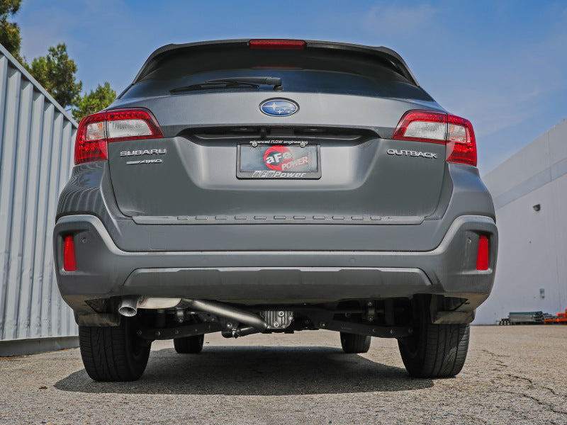 aFe Takeda 2.5in 304 SS Cat-Back Exhaust - 2015-2019 Subaru Outback
