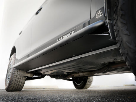 aFe H6 3.6L Terra Guard Trail Slider Steps - Black - 2015-2019 Subaru Outback