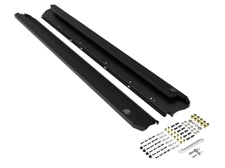 aFe H6 3.6L Terra Guard Trail Steps - Black - 2010-2014 Subaru Outback
