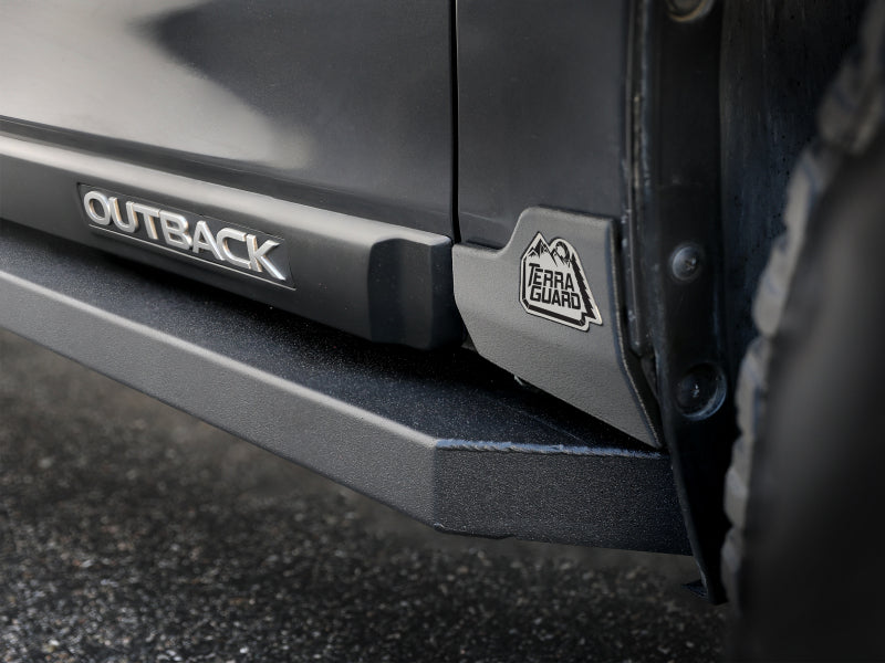 aFe H6 3.6L Terra Guard Trail Steps - Black - 2015-2019 Subaru Outback