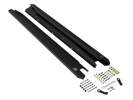 aFe 2.4L (t) / 2.5L Terra Guard Trail Steps - Black - 2020-2023 Subaru Outback