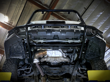 aFe H6 3.6L Terra Guard Bumper Front - Black - 2010-2014 Subaru Outback