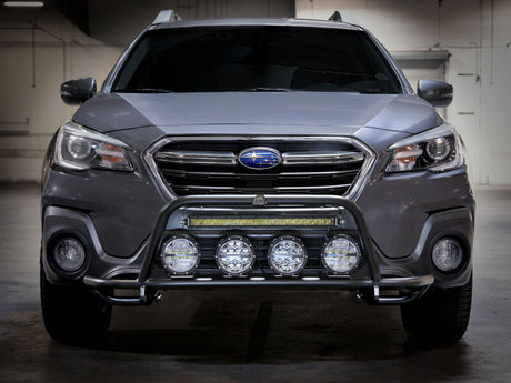 aFe H6 3.6L Terra Guard Front Bumper - Black - 2015-2019 Subaru Outback