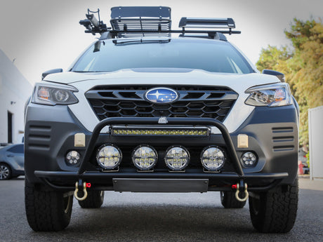 aFe 2.4L (t) / 2.5L Terra Guard Front Bumper - Black - 2020-2023 Subaru Outback