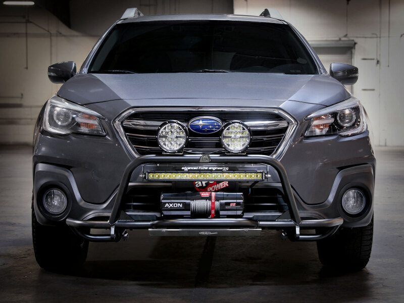 aFe H6 3.6L Terra Guard Front Bumper w/ Winch Mount - 2015-2019 Subaru Outback
