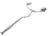 AWE Tuning 0FG Cat-Back Exhaust w/ Dual BashGuards - 2020-2025 Subaru Outback