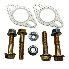 BLOX Racing T304 Muffler Delete 4.0in Hardware Kit - 2022-2026 Subaru WRX
