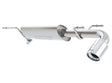 Borla AT / MT AWD 5Dr Single Round Rolled Rear Right Exit Exhaust - 2013-2014 Subaru XV Crosstrek