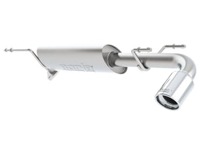 Borla AT / MT AWD 5Dr Single Round Rolled Rear Right Exit Exhaust - 2013-2014 Subaru XV Crosstrek