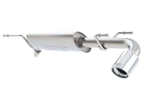Borla AT / MT AWD 5Dr Single Round Rolled Rear Right Exit Exhaust - 2013-2014 Subaru XV Crosstrek