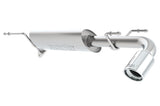 Borla AT / MT AWD 5Dr Single Round Rolled Rear Right Exit Exhaust - 2013-2014 Subaru XV Crosstrek