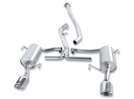 Borla Sedan 4DR SS Catback Exhaust - 2008-2010 Subaru Impreza