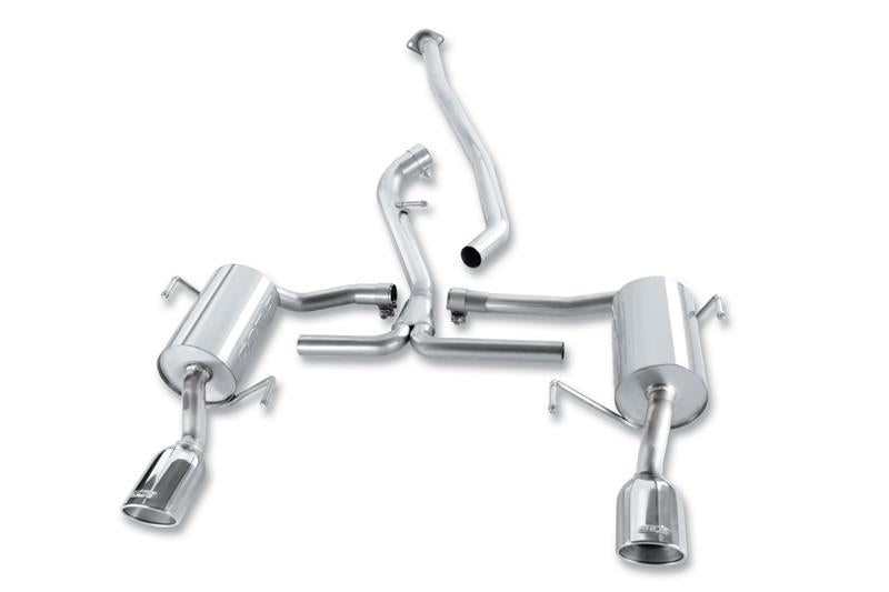 Borla Sedan 4DR SS Catback Exhaust - 2008-2010 Subaru Impreza
