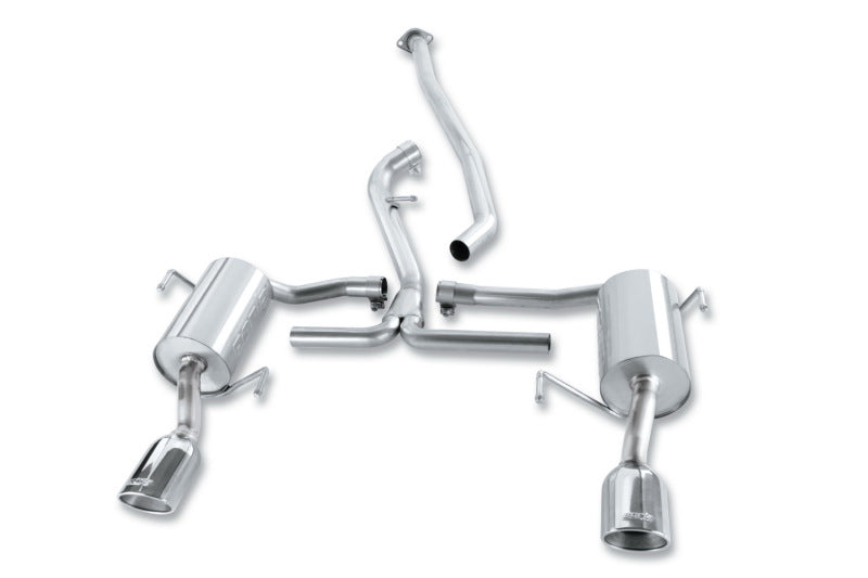 Borla Sedan 4DR SS Catback Exhaust - 2008-2010 Subaru Impreza