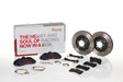 Brembo S 6-Piston 355mm Slotted Front Big Brake Kit (Black Hard Anodized) - 2008-2021 Subaru WRX