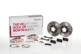 Brembo R 4-Piston 345mm Slotted Rear Big Brake Kit (Nickel Plated) - 2008-2014 Subaru STI