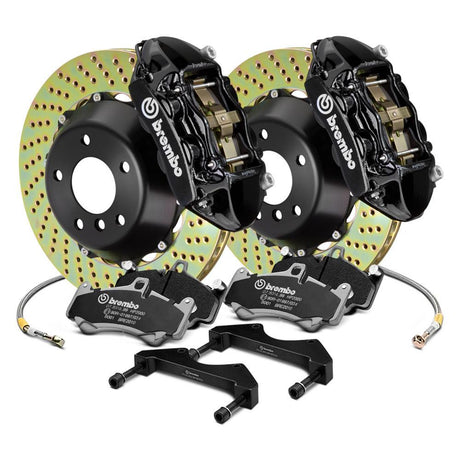 Brembo GT 4-Piston Drilled Front Big Brake Kit - 2002-2007 Subaru WRX / STI
